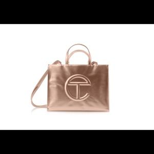 Telfar Copper Medium Shopping Bag